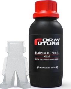 Anycubic Żywica do drukarki 3D FormFutura Platinum LCD Series 0,5kg - Clear} 1