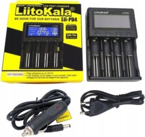 Ładowarka Xtar 4 x Ni-MH i 1,5V Li-ion AA/AAA ładowarka do akumulatorów L4 12