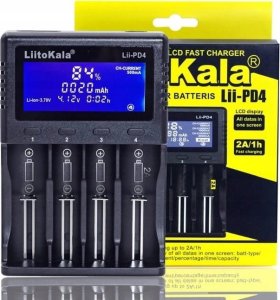 Ładowarka Xtar 4 x Ni-MH i 1,5V Li-ion AA/AAA ładowarka do akumulatorów L4 8