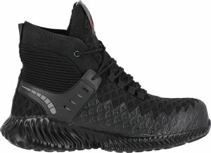 Buty trekkingowe męskie R.E.I.S. BRULTRA-T S1 PL SR -  męskie trzewiki bezpieczne ULTRA dziany wytrzymał materiał tekstylny oraz materiał KPU podeszwa guma antypoślizgowa antyelektrostatyczna METAL FREE 43 4