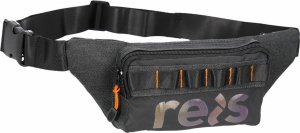 R.E.I.S. TROLL-WAISTBAG - Saszetka nerka 600D Oxford: 100% poliester z powleczeniem PCV pasek z klamrą 50-87 cm szerokość 3,8 cm pętelki na doczepienie akcesoriów - 1 litr - 30,5x12 cm 1