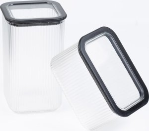 Branq BRANQ - Pojemnik na żywność - plastikowy - prostokątny - sypkie - 1,06 L 2