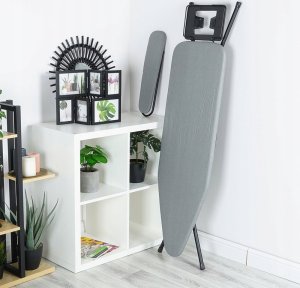 Vilde Deska do prasowania z rękawnikiem szara 140x39x92 cm 13
