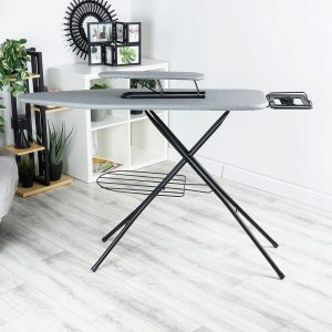 Vilde Deska do prasowania z rękawnikiem szara 140x39x92 cm 14