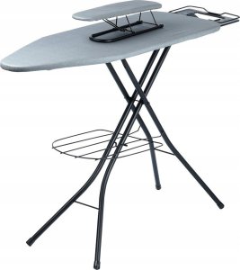 Vilde Deska do prasowania z rękawnikiem szara 140x39x92 cm 4