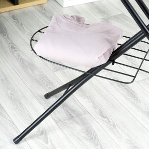 Vilde Deska do prasowania z rękawnikiem szara 140x39x92 cm 7