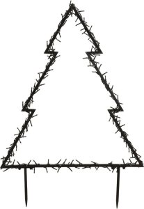 Vilde Choinka świecąca zewnętrzna metalowa 225 LED 100 cm 3