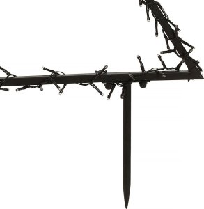 Vilde Choinka świecąca zewnętrzna metalowa 225 LED 100 cm 4