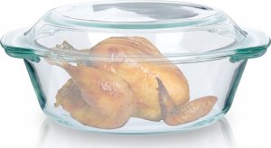 Vilde Naczynie żaroodporne z pokrywką szklane 2 l+750 ml 2