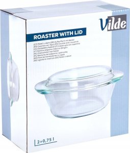 Vilde Naczynie żaroodporne z pokrywką szklane 2 l+750 ml 8