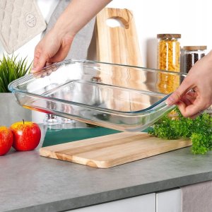 Vilde Naczynie żaroodporne szklane 39,5x24x5 cm, 3 l 6