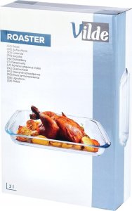 Vilde Naczynie żaroodporne szklane 39,5x24x5 cm, 3 l 8
