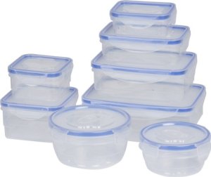 Vilde Pojemniki na żywność z pokrywką i uszczelką 8 szt. 2