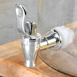 Vilde Słój do napojów z kranikiem szklany 6,2 l 8