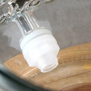 Vilde Słój do napojów z kranikiem szklany 6,2 l 9