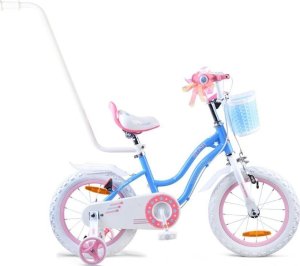 Royalbaby RoyalBaby Rower dziewczęcy STAR GIRL 14cal niebieski RB14G-1 4