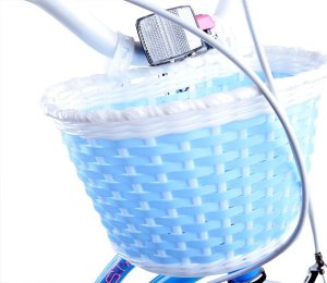 Royalbaby RoyalBaby Rower dziewczęcy STAR GIRL 18" koszyk kółka boczne RB18G-1 11