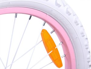 Royalbaby RoyalBaby Rower dziewczęcy STAR GIRL 18" koszyk kółka boczne RB18G-1 12