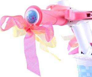 Royalbaby RoyalBaby Rower dziewczęcy STAR GIRL 18" koszyk kółka boczne RB18G-1 7