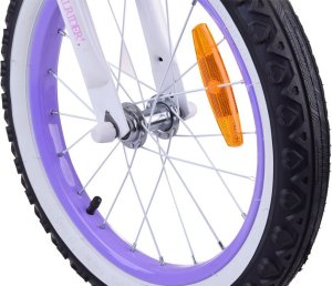 Royalbaby RoyalBaby rower dziecięcy JENNY 16" koszyk kółka boczne kokardki RB16G-4 5