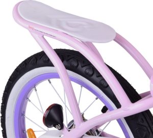 Royalbaby RoyalBaby rower dziecięcy JENNY 16" koszyk kółka boczne kokardki RB16G-4 7