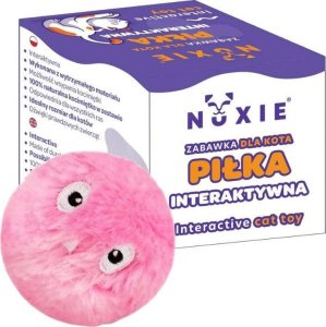 NUXIE Zabawka dla kota piłka kula interaktywna dźwięki kocimiętka 1