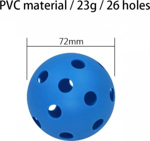 XQMax PIŁKA UNIHOC MECZOWA NIEBIESKA XQMAX 6SZT 3