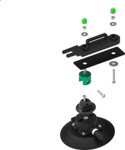 Elite BAGAŻNIK TREEFROG PRZYSSAWKI 21 BOX DO 350L 5