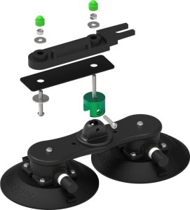 Elite BAGAŻNIK TREEFROG PRZYSSAWKI 22X BOX DO 650L SEDAN SPORTS CAR 9