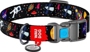 Collar Obroża nylonowa z kodem QR dla psa Waudog "NASA", rozmiar XL 1