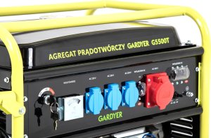 Agregat Gardyer AGREGAT PRĄDOTWÓRCZY GENERATOR PRĄDU TRÓJFAZOWY GARDYER G5500T 5.5 KW ESTART - OFICJALNY DYSTRYBUTOR - AUTORYZOWANY DEALER GARDYER 11