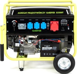 Agregat Gardyer AGREGAT PRĄDOTWÓRCZY GENERATOR PRĄDU TRÓJFAZOWY GARDYER G5500T 5.5 KW ESTART - OFICJALNY DYSTRYBUTOR - AUTORYZOWANY DEALER GARDYER 12