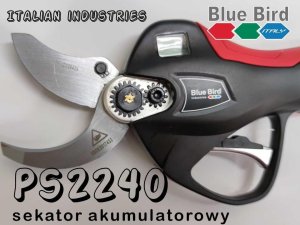 Kamikaze BLUE BIRD PS 22-40 / 4,0 AH SEKATOR NOŻYCE DO ŻYWOPŁOTU OGRODOWY RĘCZNY DO GAŁĘZI ROŚLIN KRZEWÓW KRZAKÓW 1