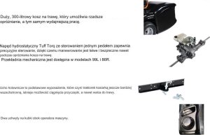 Traktor ogrodowy Oleo-Mac OLEO MAC OM 86 R/14,5 K Traktorek ogrodowy do trawy z tylnym wyrzutem kosiarka samojezdna spalinowa do trawy hydrostat 86cm 68059205 (18010-uniw) 18