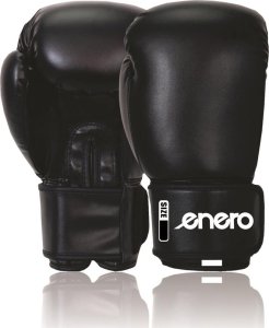 Enero RĘKAWICE BOKSERSKIE ENERO CZARNE 12OZ 2