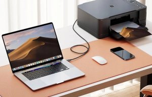 Kabel USB Ugreen USB-C - USB-B 1 m Czarny (45034) 3