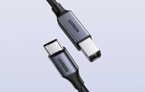 Kabel USB Ugreen USB-C - USB-B 1 m Czarny (45034) 4