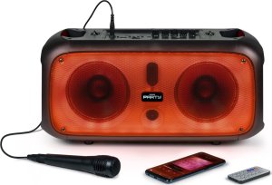 Głośnik BigBen Big Ben Głośnik Bluetooth Mikrofon Party Cube Podświetlenie LED 200W 4