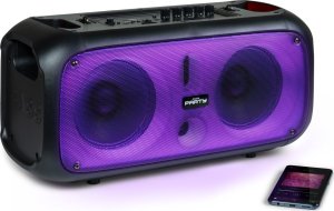 Głośnik BigBen Big Ben Głośnik Bluetooth Mikrofon Party Cube Podświetlenie LED 200W 9