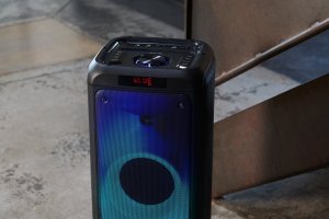 Głośnik BigBen Big Ben Głośnik Bluetooth 2x Mikrofon Party Tower XL Karaoke Podświetlenie LED 600W 12