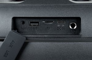 Głośnik BigBen Big Ben Głośnik Bluetooth Mikrofon Party Cube Max Karaoke Podświetlenie 200W 10