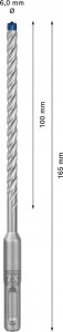 Wiertło Bosch Bosch Expert hammer drill bit SDS-plus-7X, 8mm, 50 pieces (working length 100mm) 11