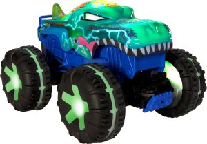 Mattel Hot Wheels RC Monster Trucks Mega-Wrex Alive Światła i dźwięki JBD90 1