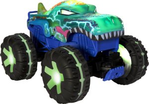 Mattel Hot Wheels RC Monster Trucks Mega-Wrex Alive Światła i dźwięki (JBD90) 11
