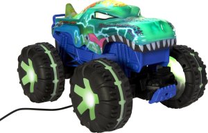 Mattel Hot Wheels RC Monster Trucks Mega-Wrex Alive Światła i dźwięki (JBD90) 8