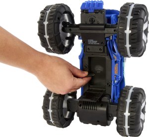 Mattel Hot Wheels RC Monster Trucks Mega-Wrex Alive Światła i dźwięki (JBD90) 9