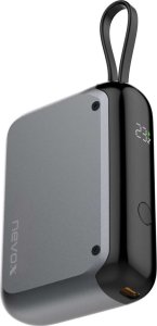 Powerbank Nevox Powerbank 10.000mAh 30W USB-C Kabel szary 2