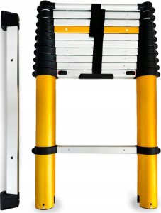 AWTools DRABEST ALUMINUM TELESCOPIC LADDER 11 steps 3.2 m MAX 150 kg 1