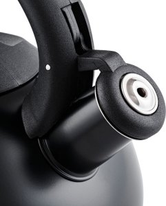 Vilde Czajnik z gwizdkiem stalowy czarny 3 l 4