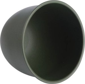 Home Styling Collection Osłonka na doniczkę wisząca metalowa zielona 30x30 cm 5